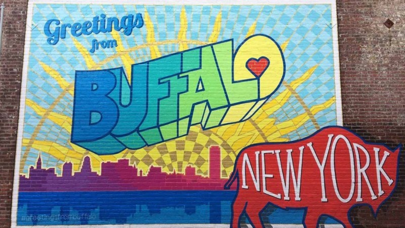 Greetings from North Platte Nebraska Buffalo Bills home town (Greeting –  The Sticker Space