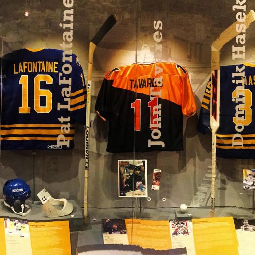 Sports Exhibit at the Buffalo History Museum
