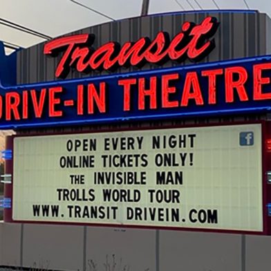 Transit Drive In theatre